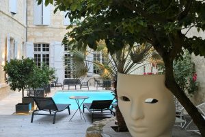 Jardin hotel particulier Guilhon Gers