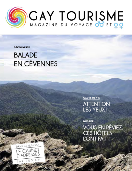 Couverture Gay Tourisme Magazine 2019 Couverture Magazine Gay sejour 2019