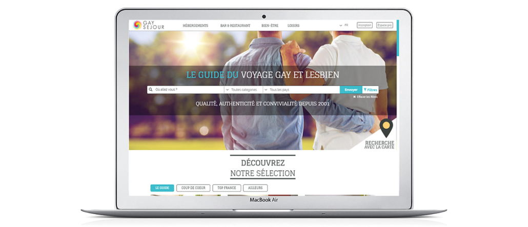 Nouveau site Gay Sejour