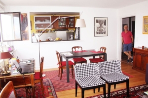 Chambre gay avec Vue sur Paris